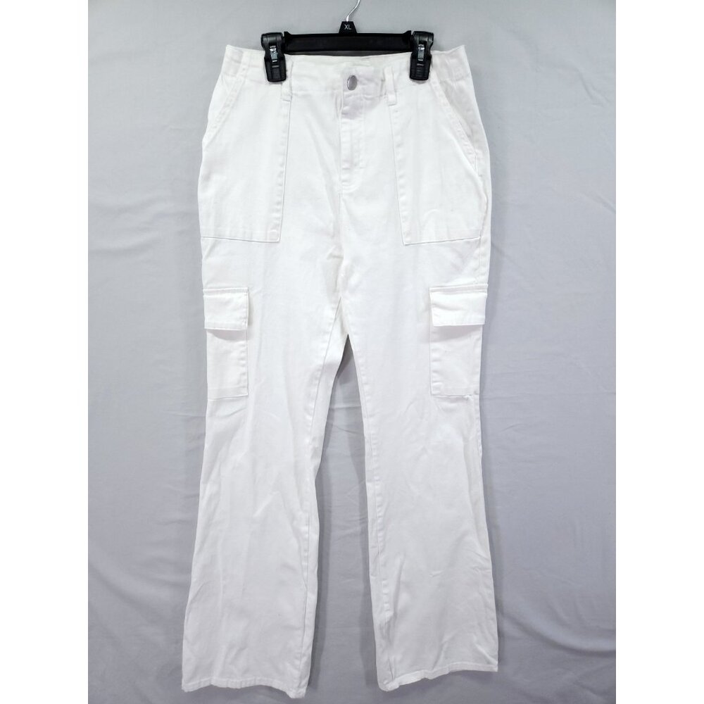 Rachel Paige Women's Medium Wide Leg Cargo Pants Y2K Grunge